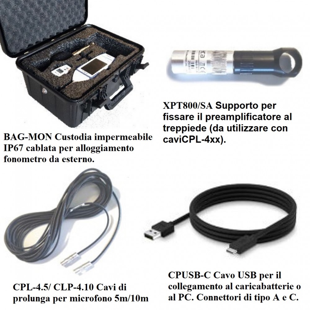 Accessori per Fonometri XPT